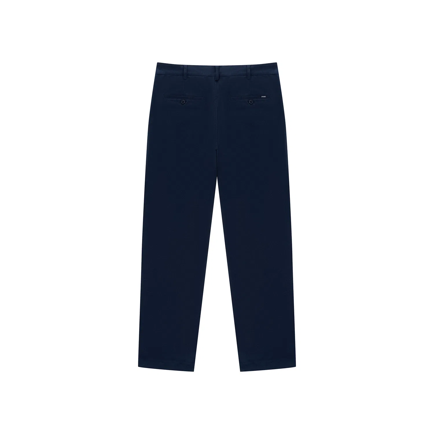Детские брюки чинос прямого кроя с вышивкой Teenie Weenie Men, Navy Blue — фото 4