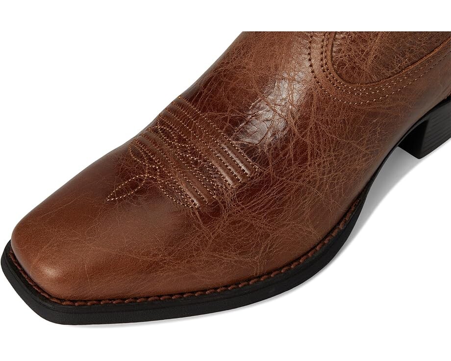 Сапоги женские Ariat Round Up Square Toe ковбойский, темно-коричневый — фото 2