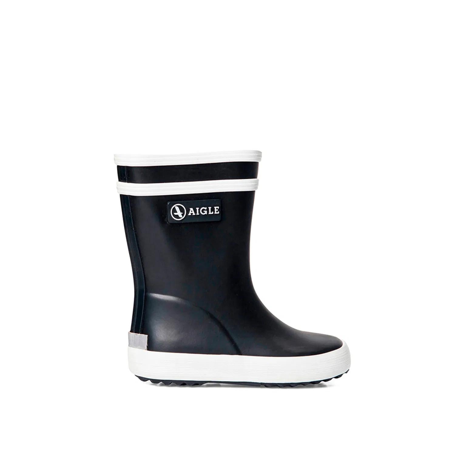 Детские резиновые сапоги с рефлектором Aigle, Marine