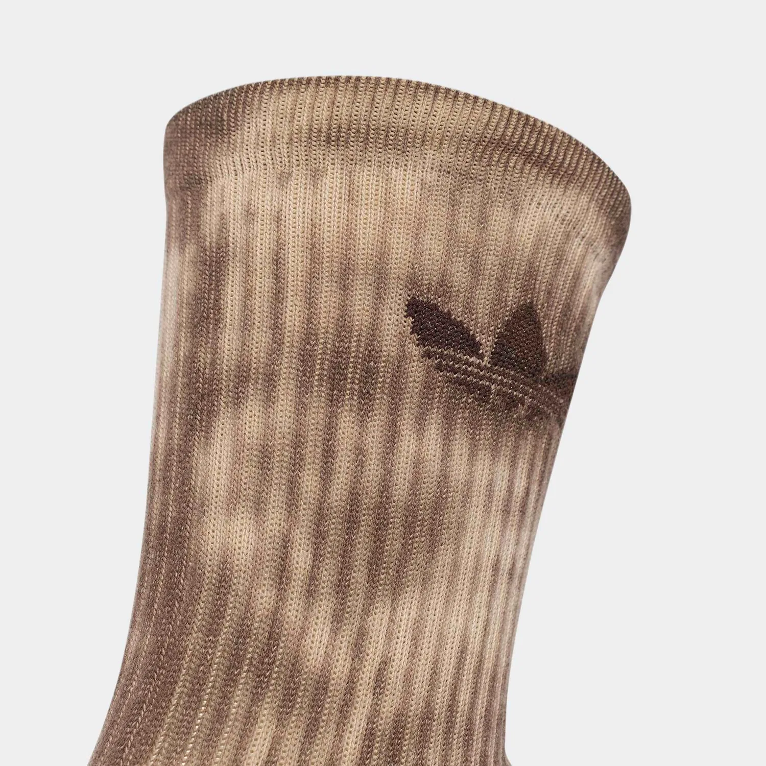 Мужские спортивные носки с батиком Adidas Originals, Off White/Wonder Beige/Dark Brown — фото 3