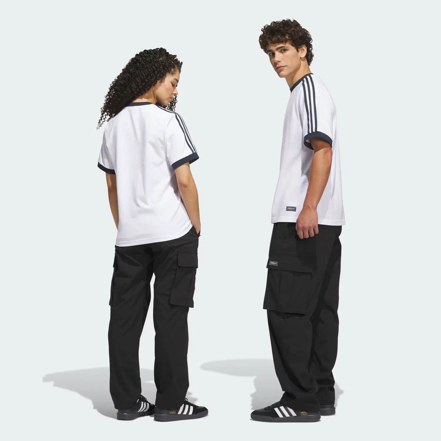 Брюки карго свободного кроя Skateboarding Cargo Pants Adidas Originals, черный — фото 2