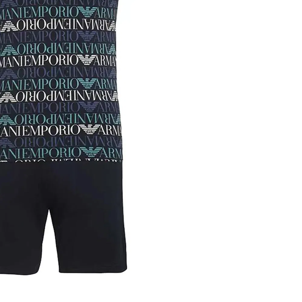 Мужской комплект спортивной одежды EMPORIO ARMANI, Темно-Синий — фото 4