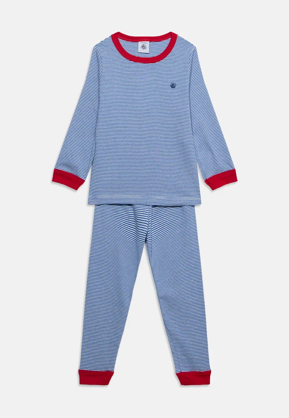 Комплект - пижама Petit Bateau, Ultramarine/Marshmallow