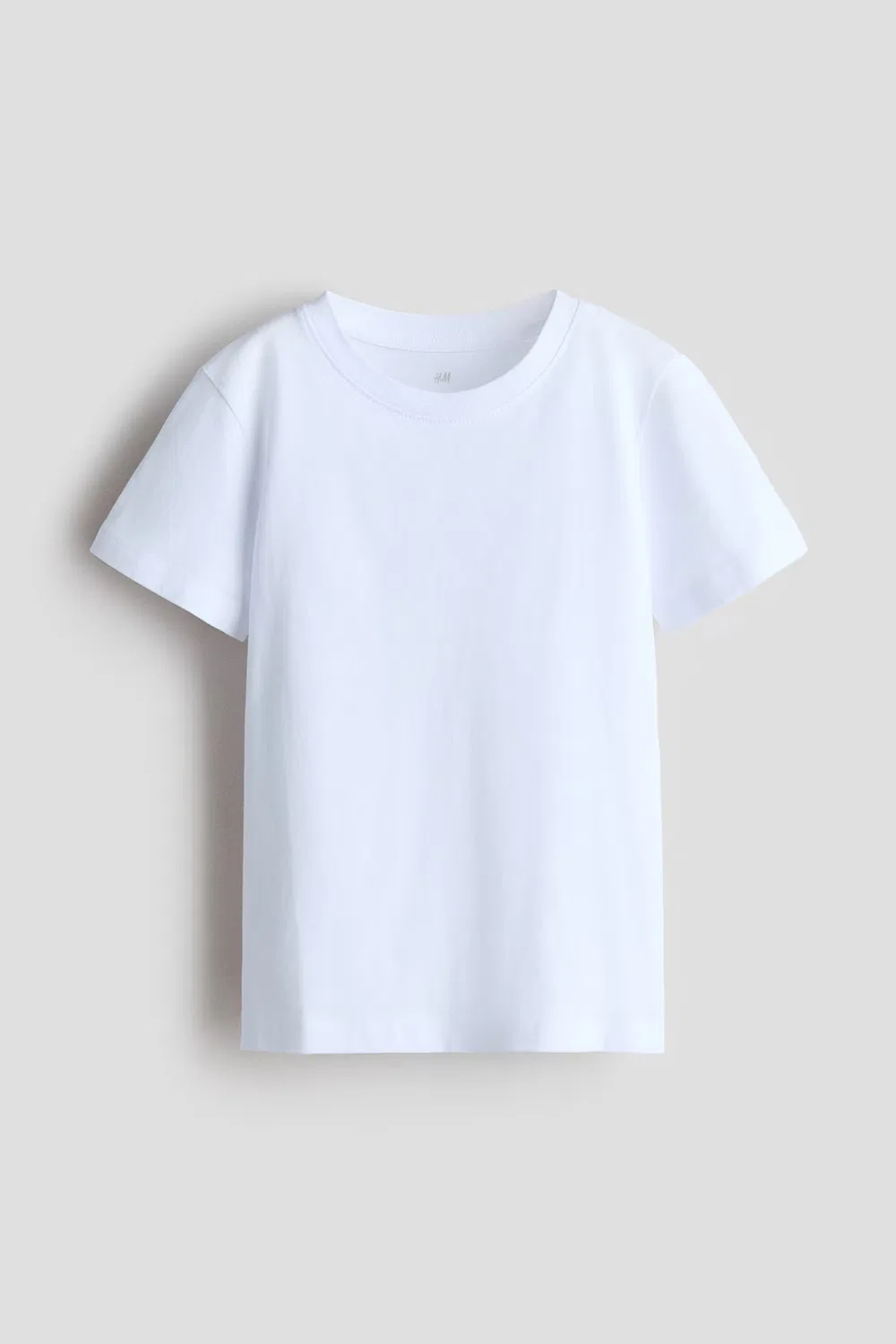 Хлопковая футболка H&M, Weiß
