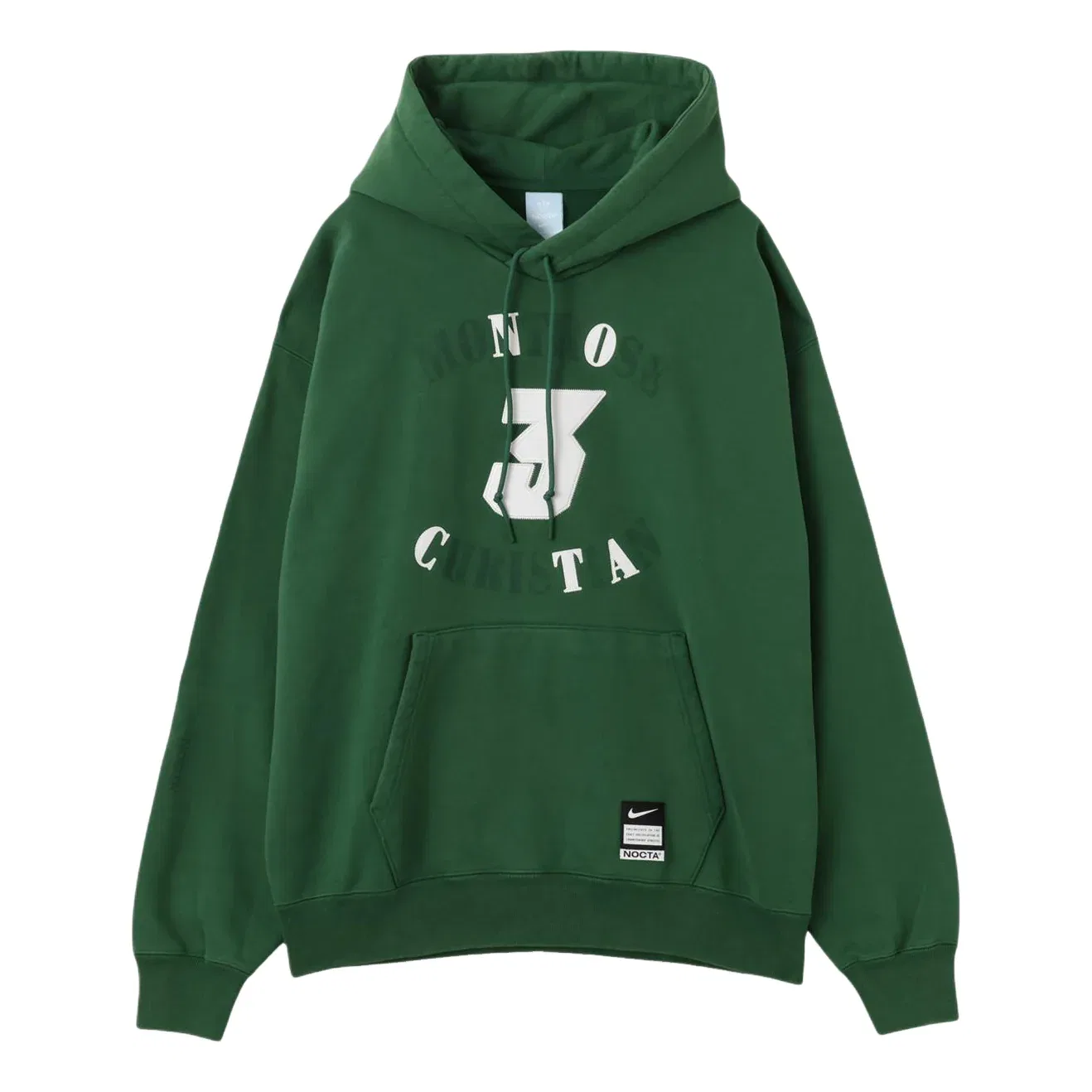 Мужское худи KD x NOCTA Hoodie 'Goji Green Cosmic Bonsai' Nike, Goji Green/Cosmic Bonsai
