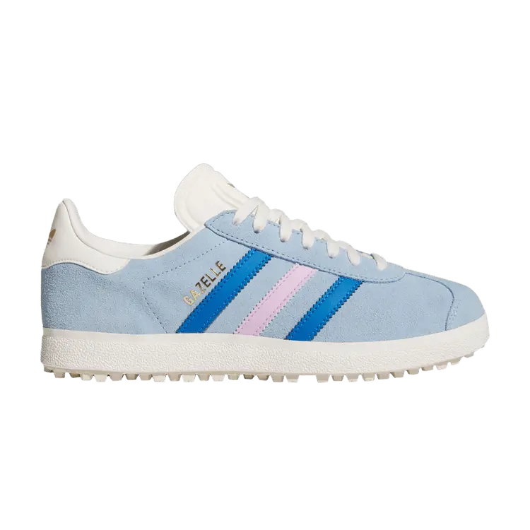 Бутсы adidas Wmns Gazelle Spikeless Golf 'Clear Sky Blue Bird', синий