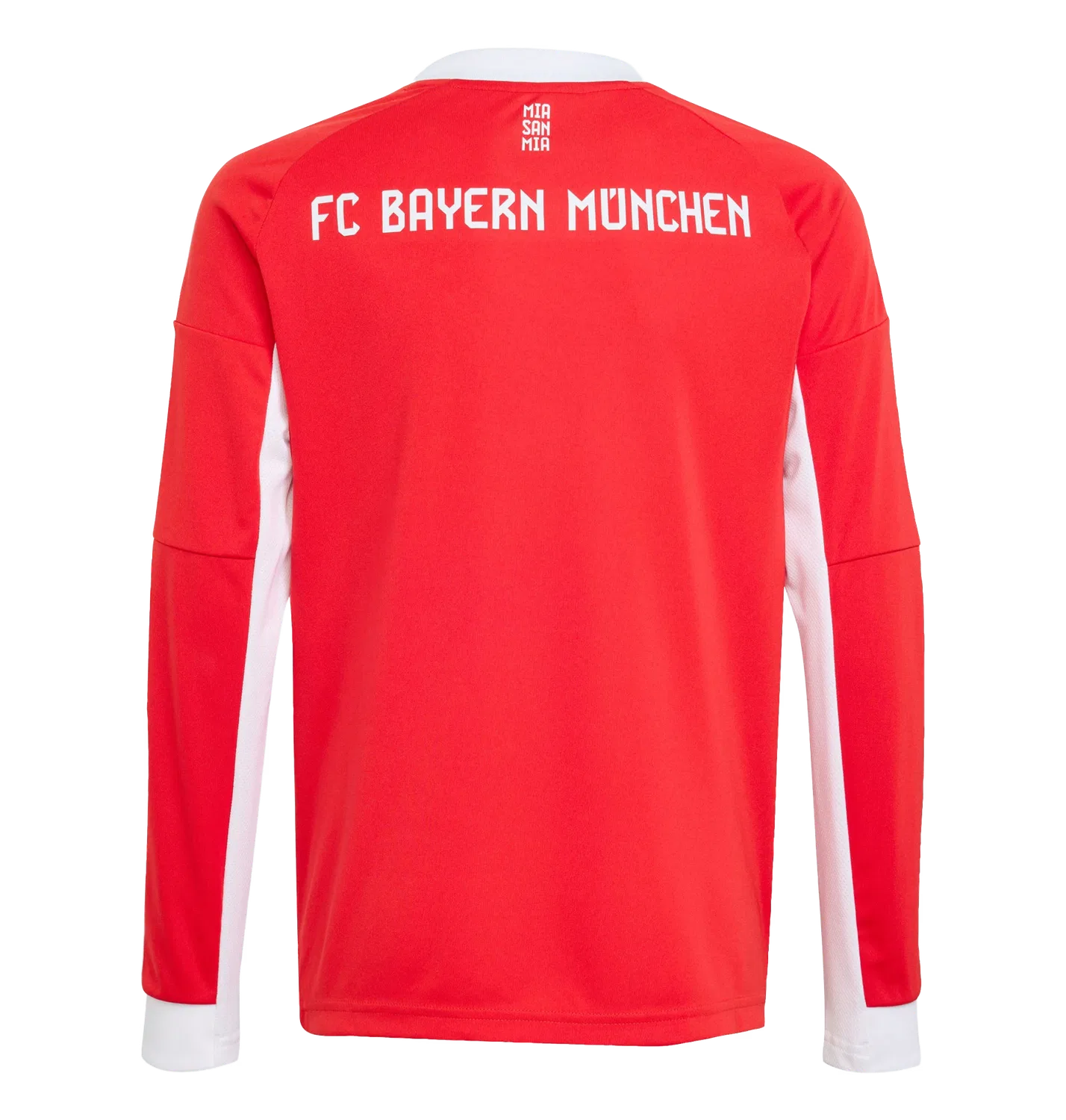 Детская футболка с длинным рукавом FC Bayern München Adidas, красный — фото 2