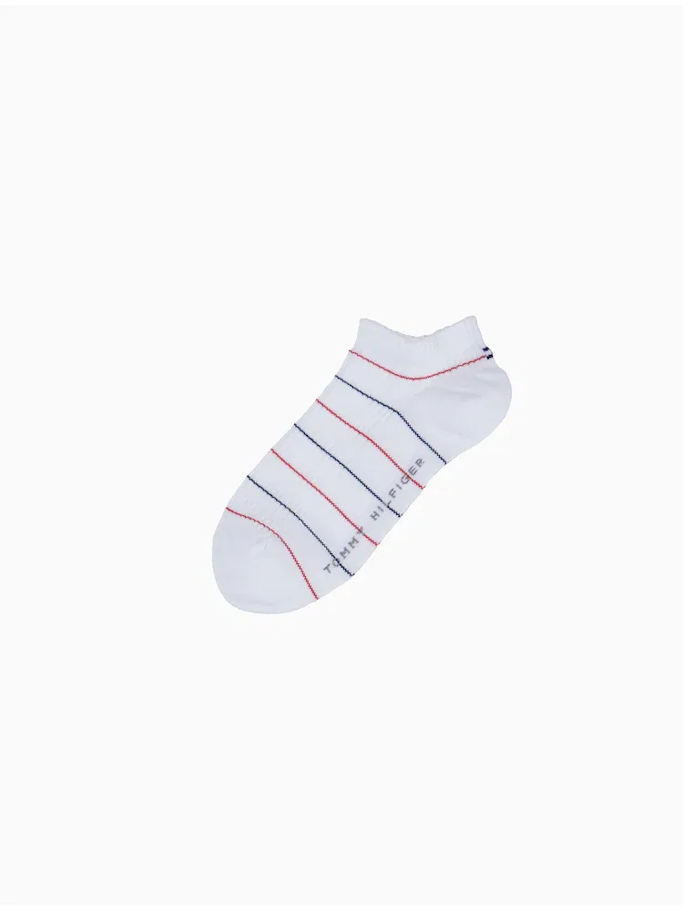 Носки TOMMY HILFIGER, Striped Rib, White — фото 2