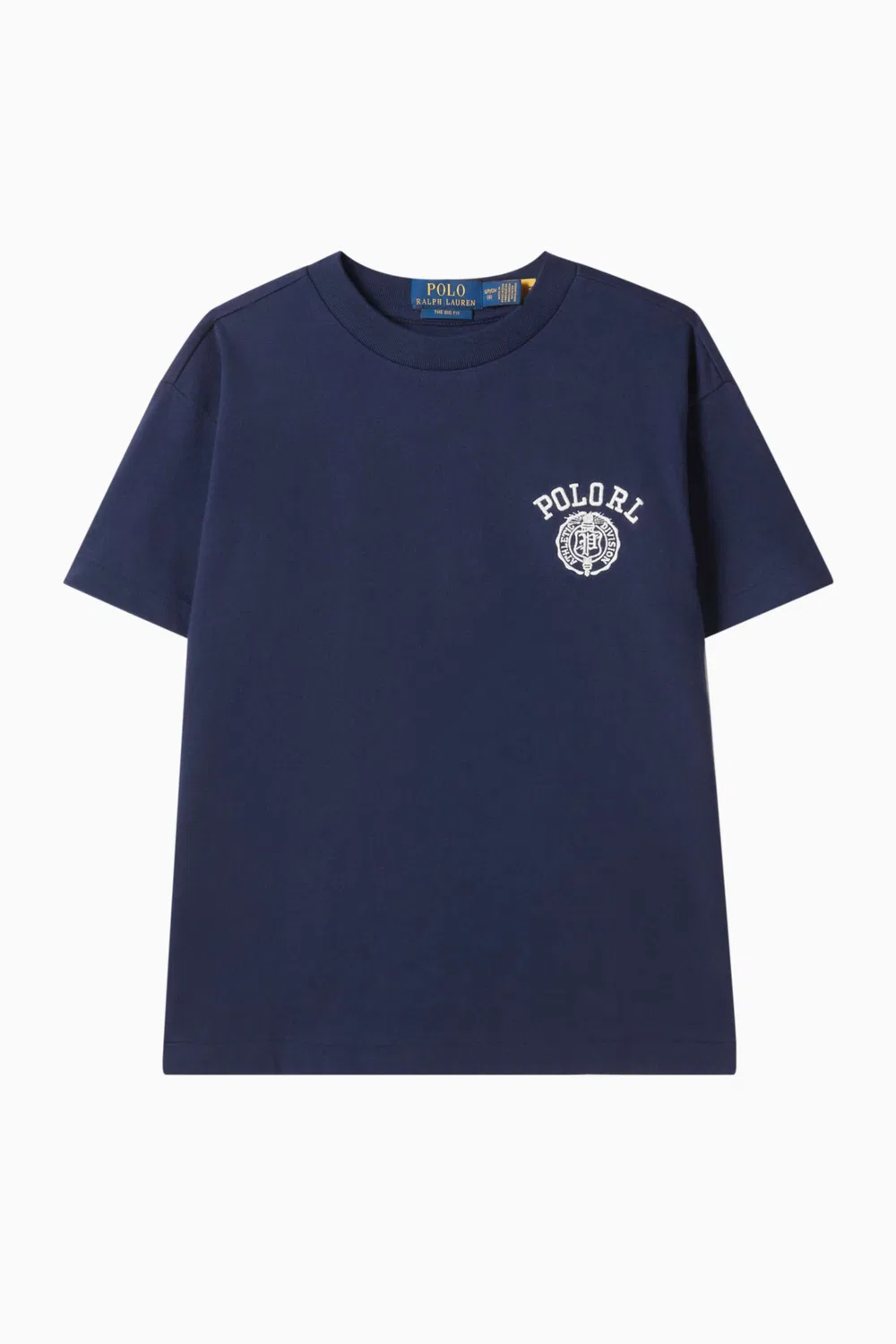 Футболка оверсайз из плотного джерси Polo Ralph Lauren