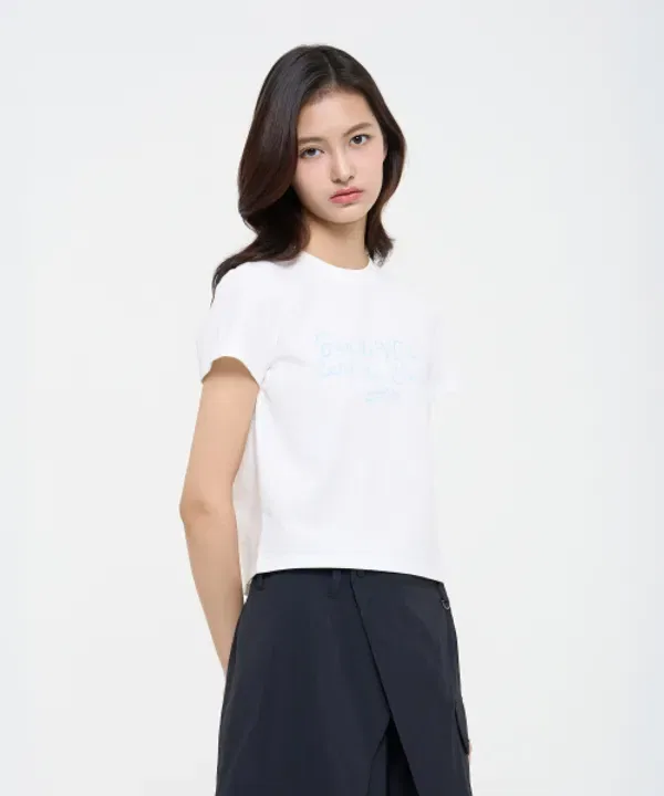 Футболка с логотипом Women's Slogan, Superdry, белый