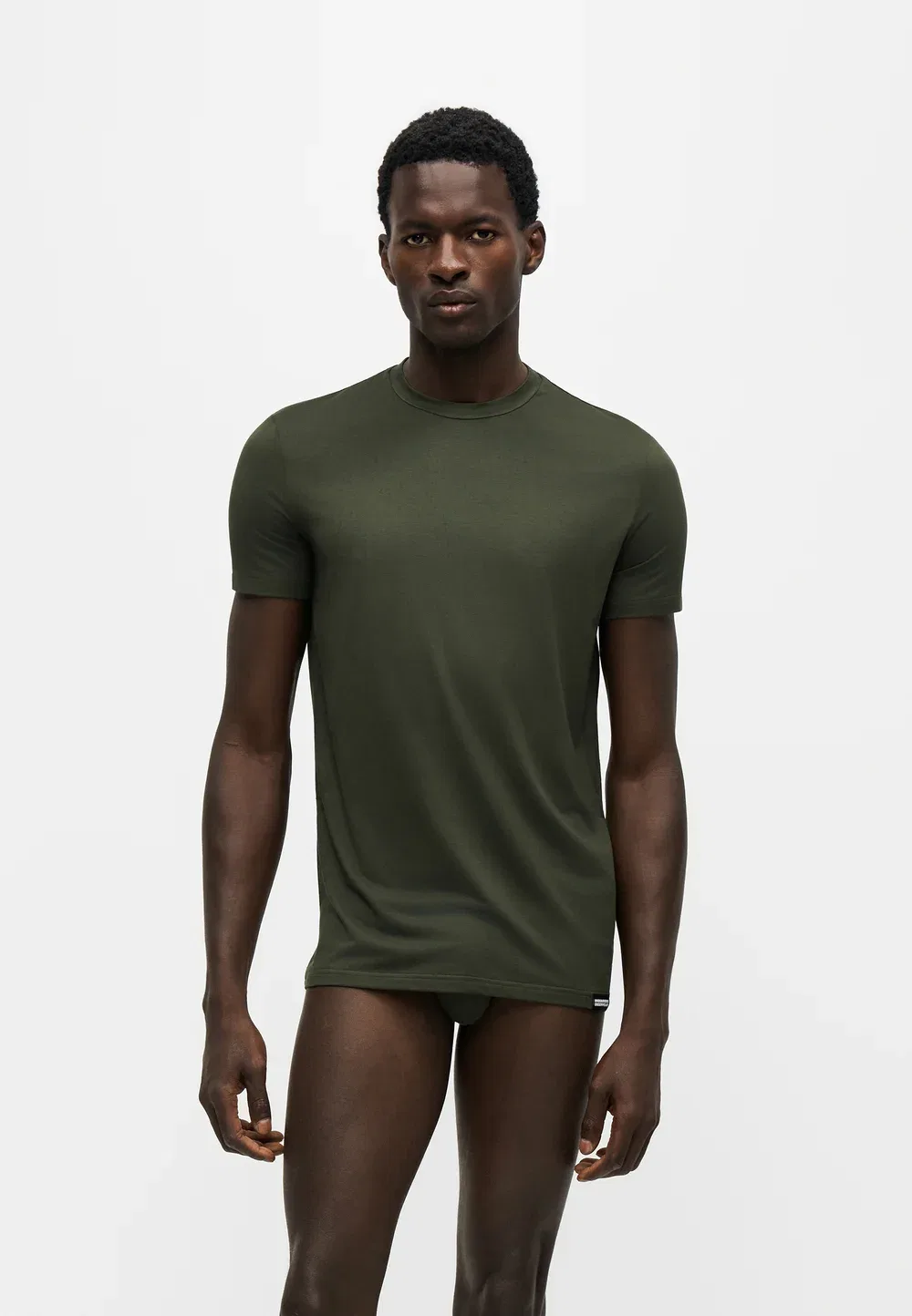 Рубашка с круглым вырезом Dsquared2, Military Green
