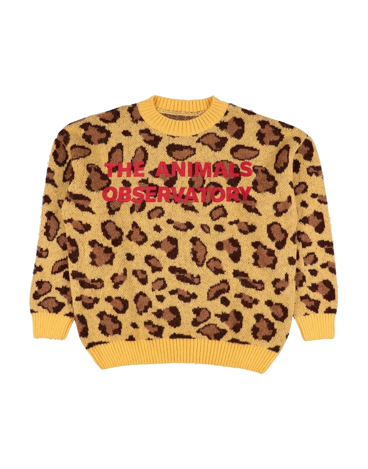 Детский свитер с принтом The Animals Observatory Yellow
