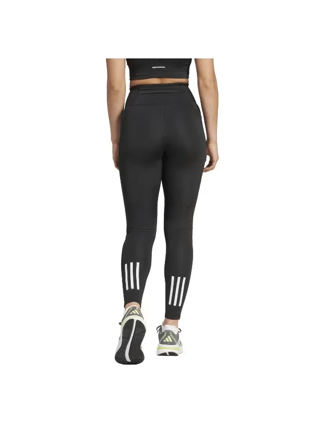 Леггинсы спортивные с технологией AEROREADY Own the Run Adidas, черный — фото 4