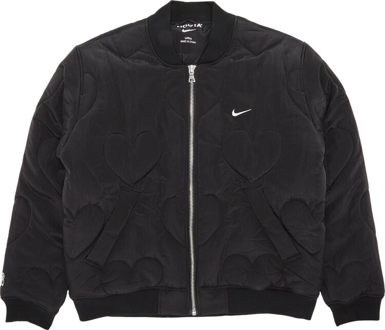 Куртка Nike Certified Lover Boy Bomber Jacket (Friends & Family) 'Black', черный — фото 2