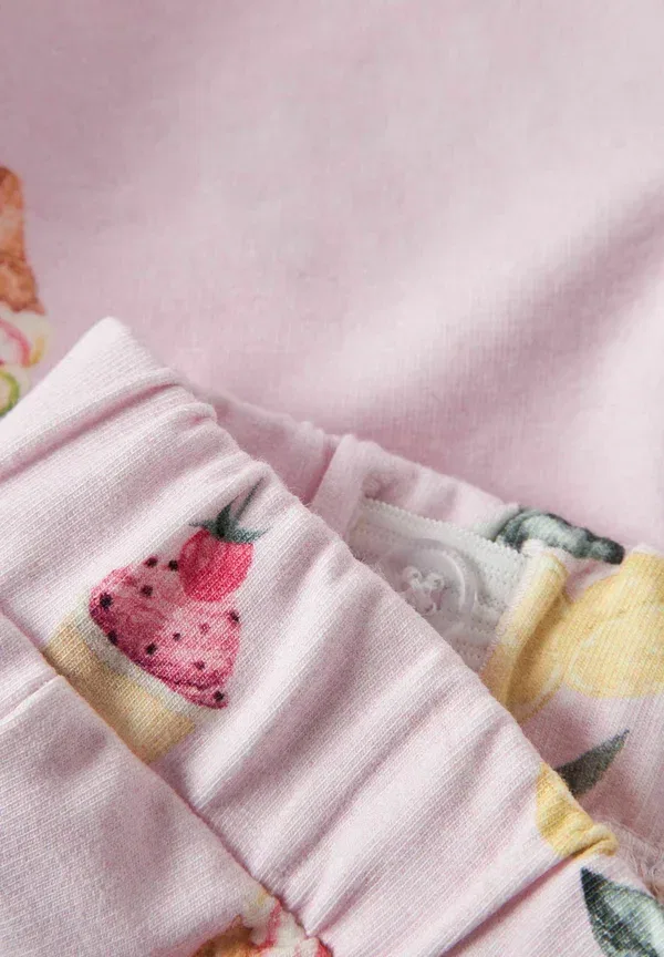 Брюки с принтом Tracksuit bottoms Name It, Cradle Pink, розовый — фото 4