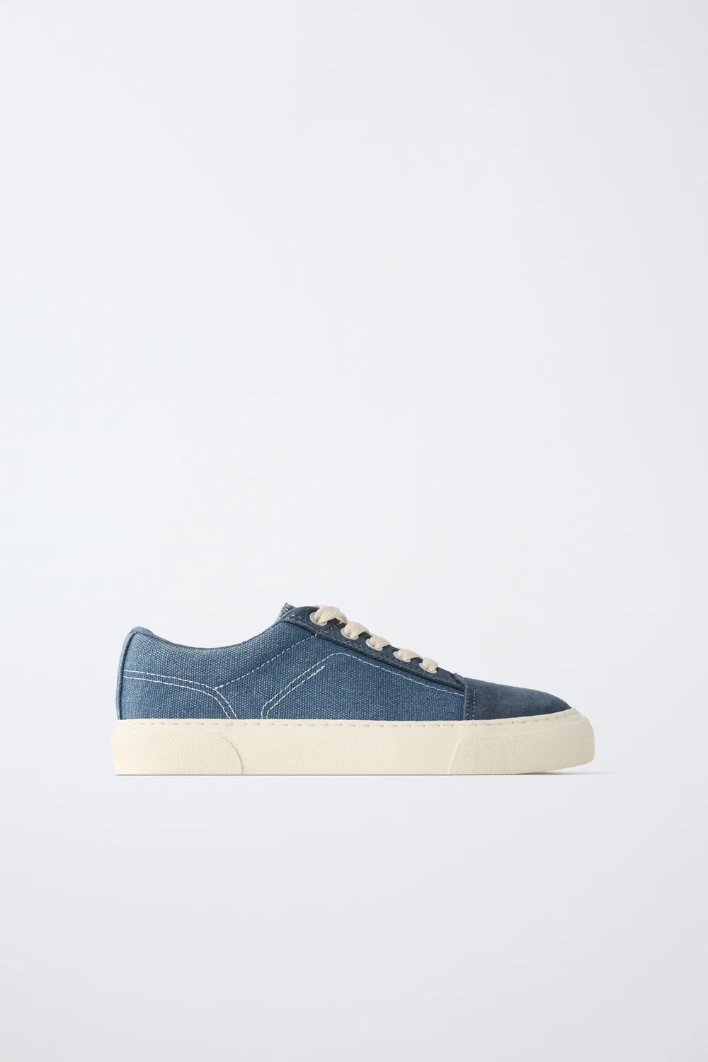 ДЖИНСОВЫЕ КРОССОВКИ ZARA, Blue