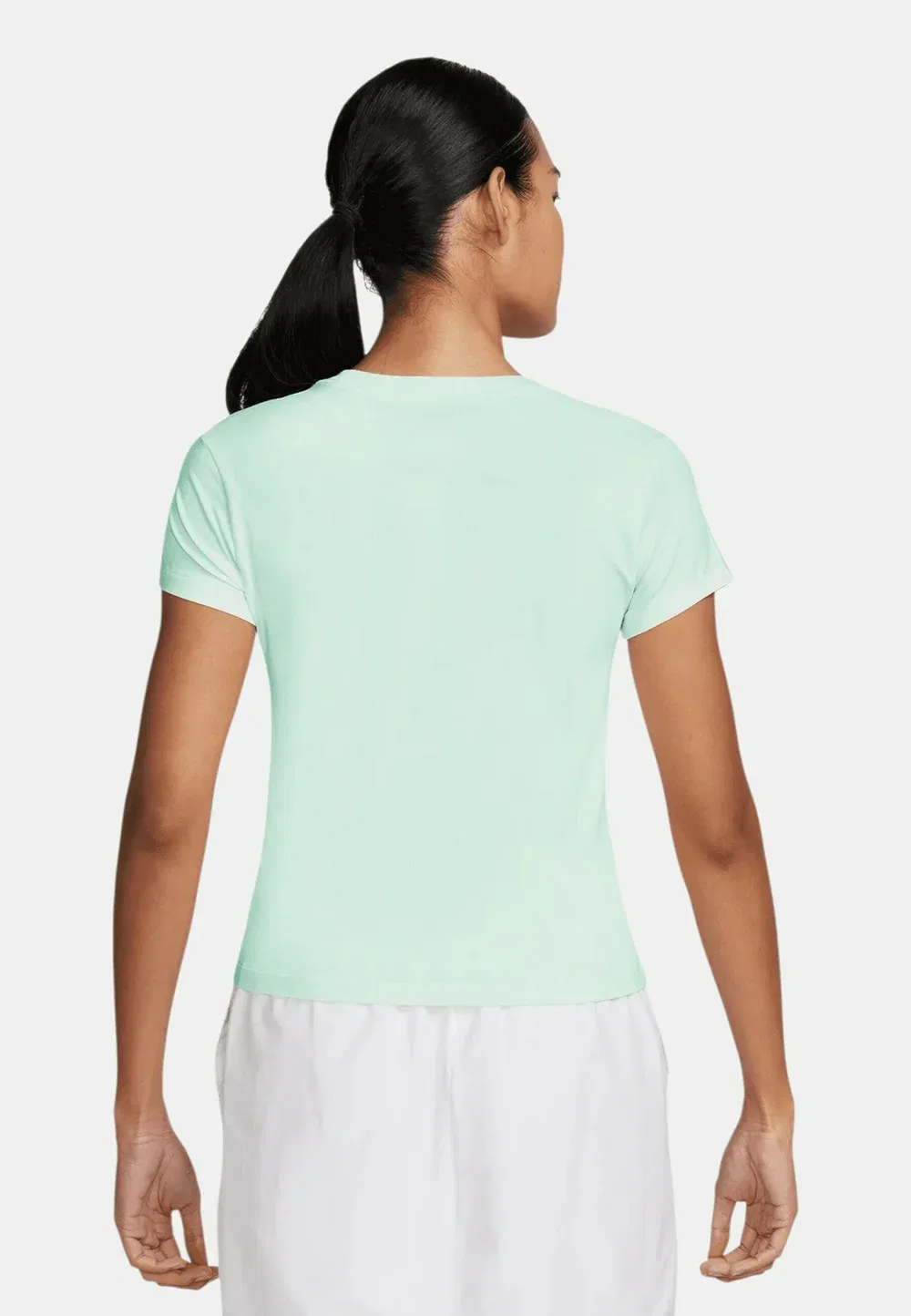 Футболка Chill knit col 394 - базовая футболка Nike Performance, Green — фото 2
