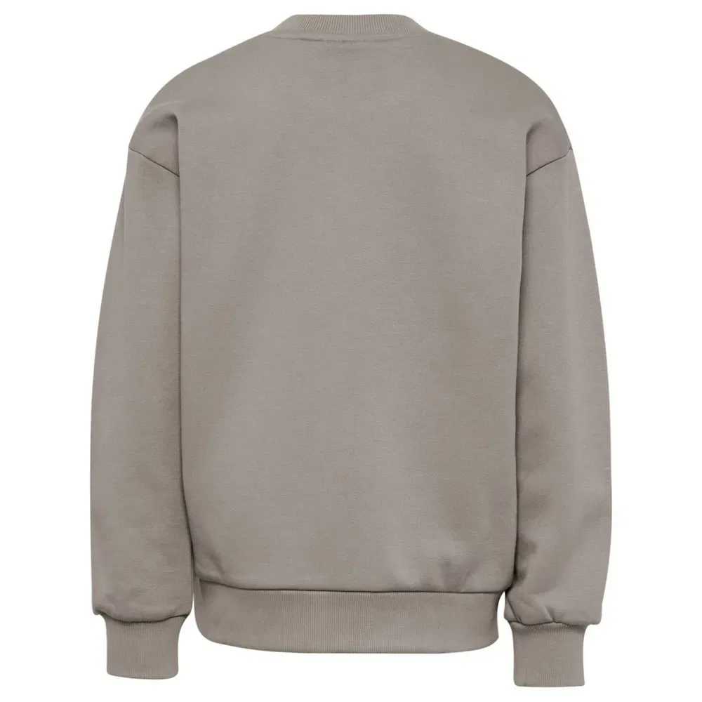 Детский свитшот свободного кроя для девочек Bee Hummel, Grey — фото 4