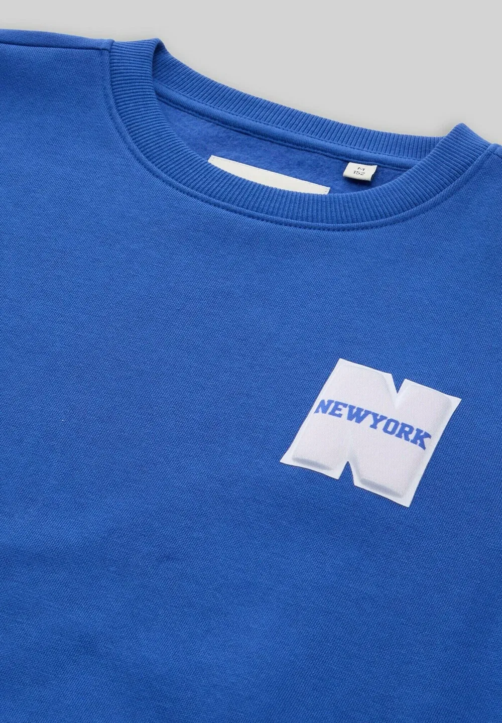 Толстовка Strick & sweatshirts с нашивкой - толстовка Tom Tailor, Beau Blue — фото 3