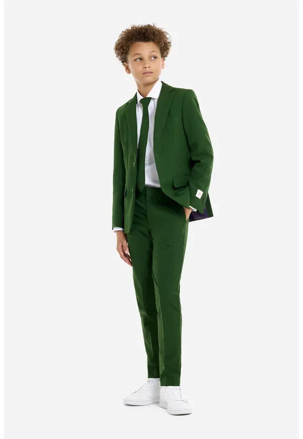 Костюм из полиэстера Opposuits green, зеленый