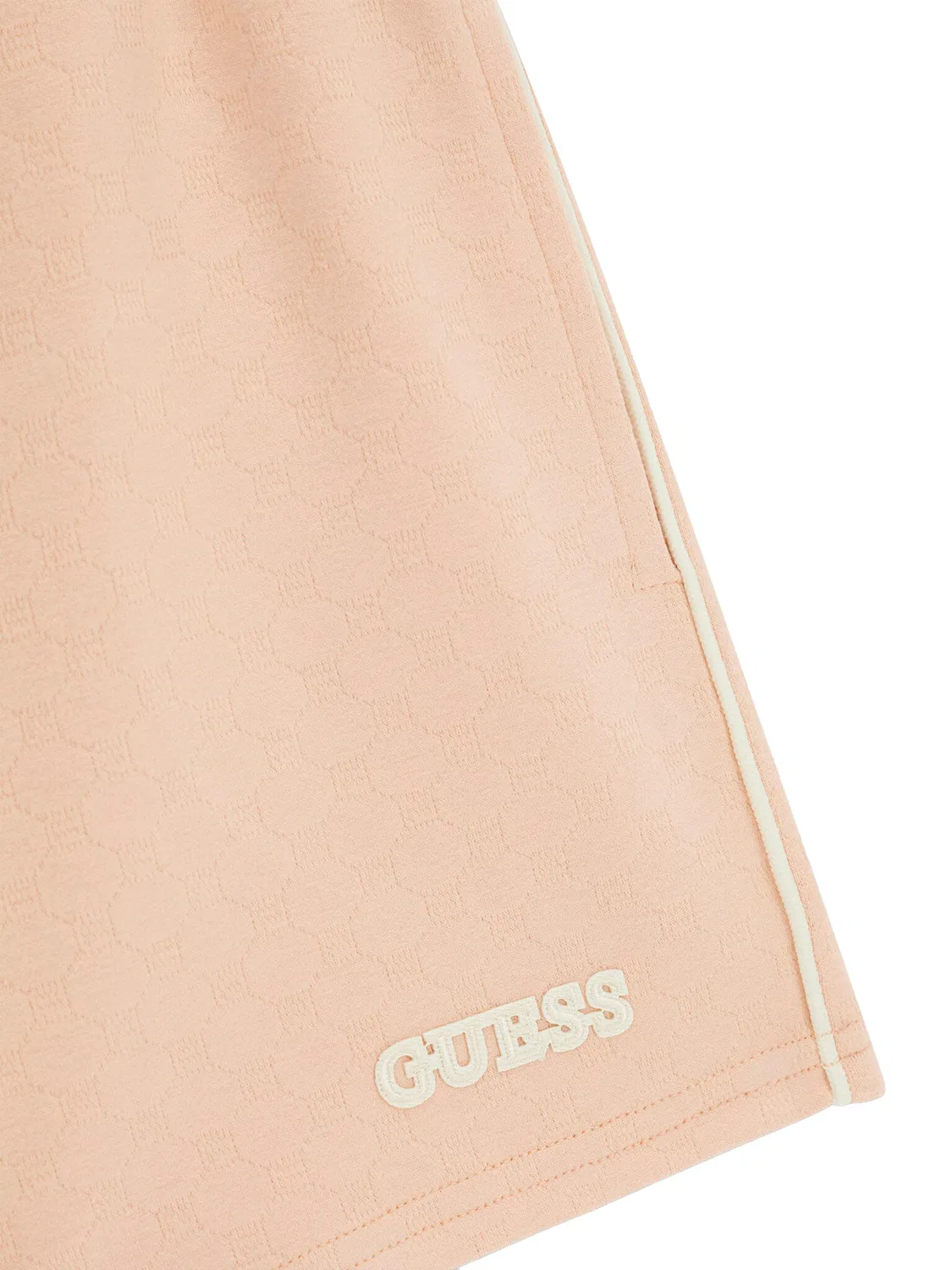 Спортивные шорты стандартного кроя для девочки Guess, светло-оранжевый — фото 3