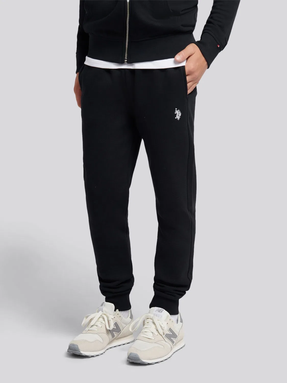Джоггеры Double Horsemen U.S. Polo Assn, черный