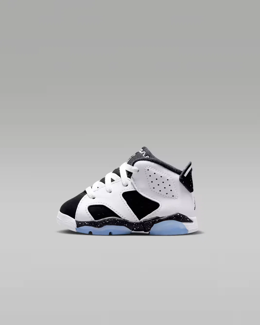 Детская/подростковая обувь Jordan 6 Retro "Black and White", White/Black