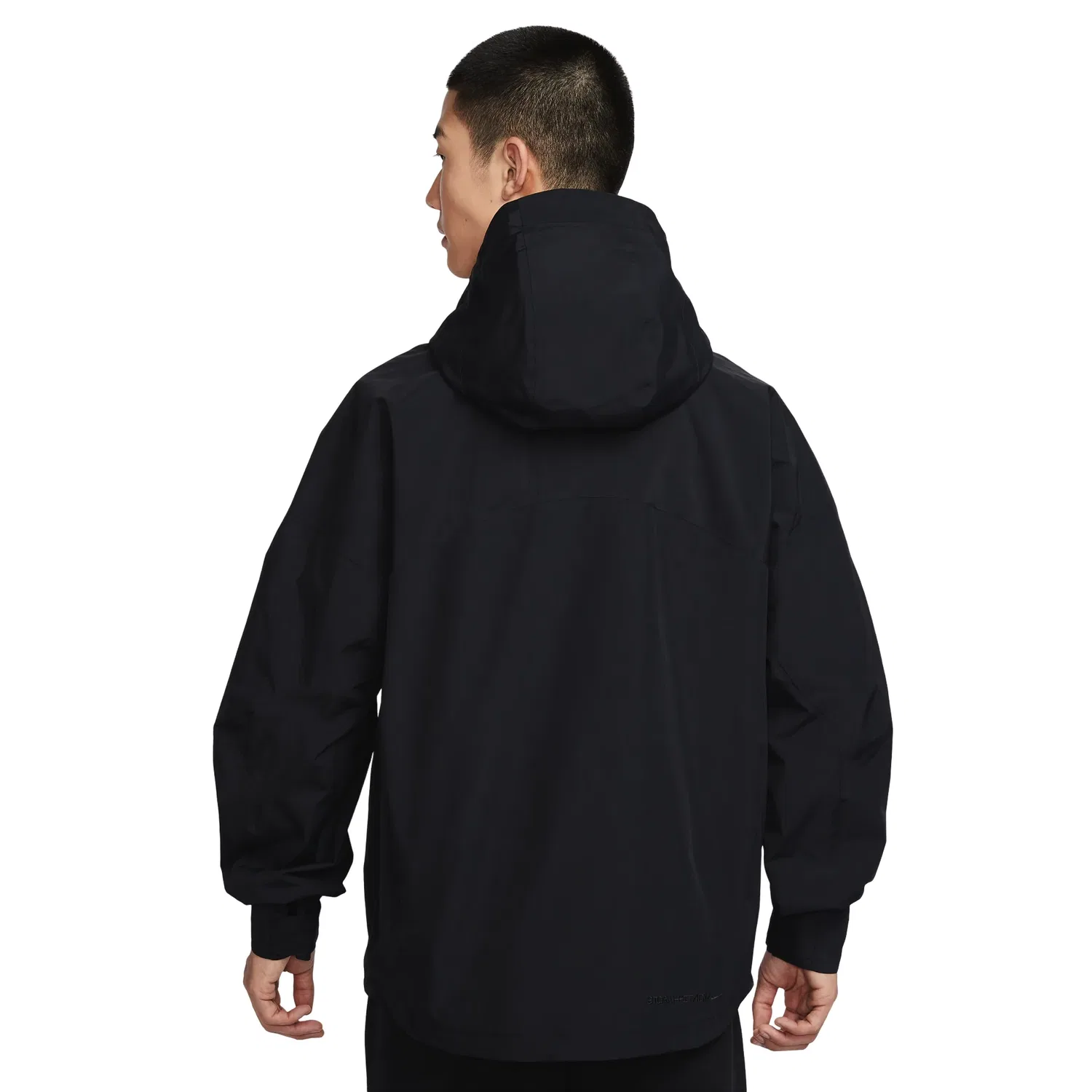 Мужская куртка ACG Storm-Fit ADV 2.5L Rain Jacket 'Morpho - Black' Nike, Black/Black/Peak White — фото 2