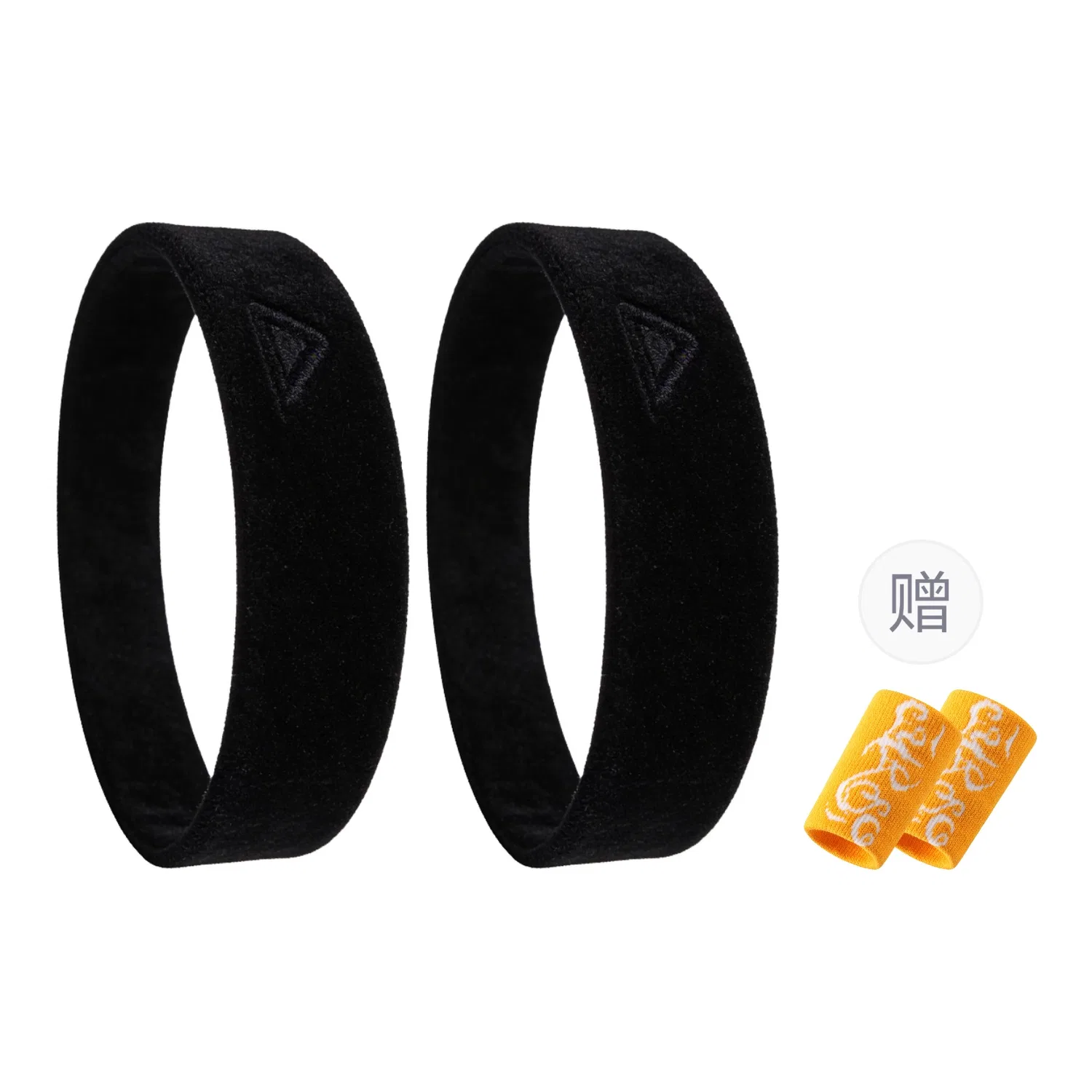 Повязки для волос Cotton-Polyester, PEAK, Black 2 Pack