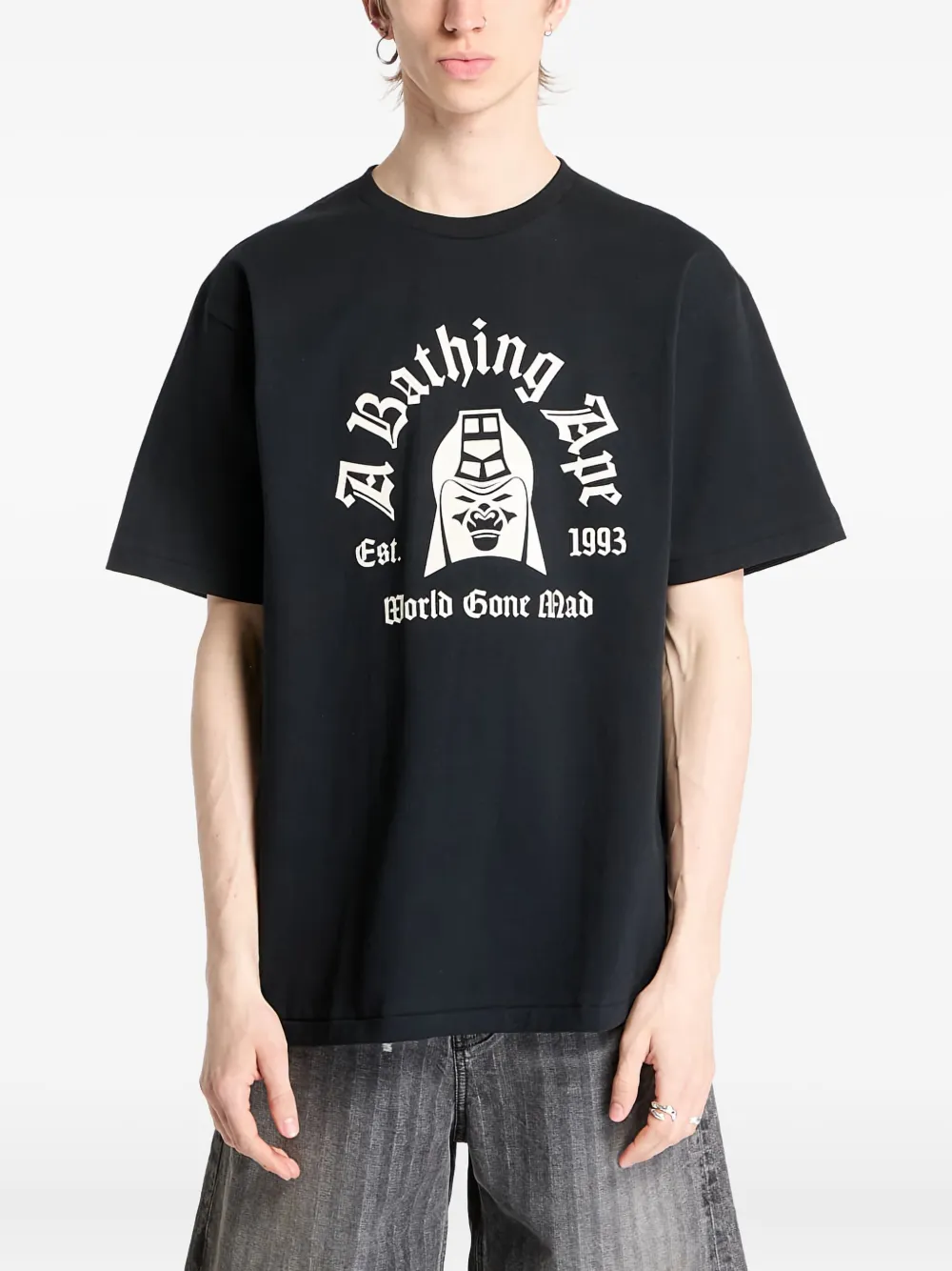 

Футболка Mad General A BATHING APE, черный