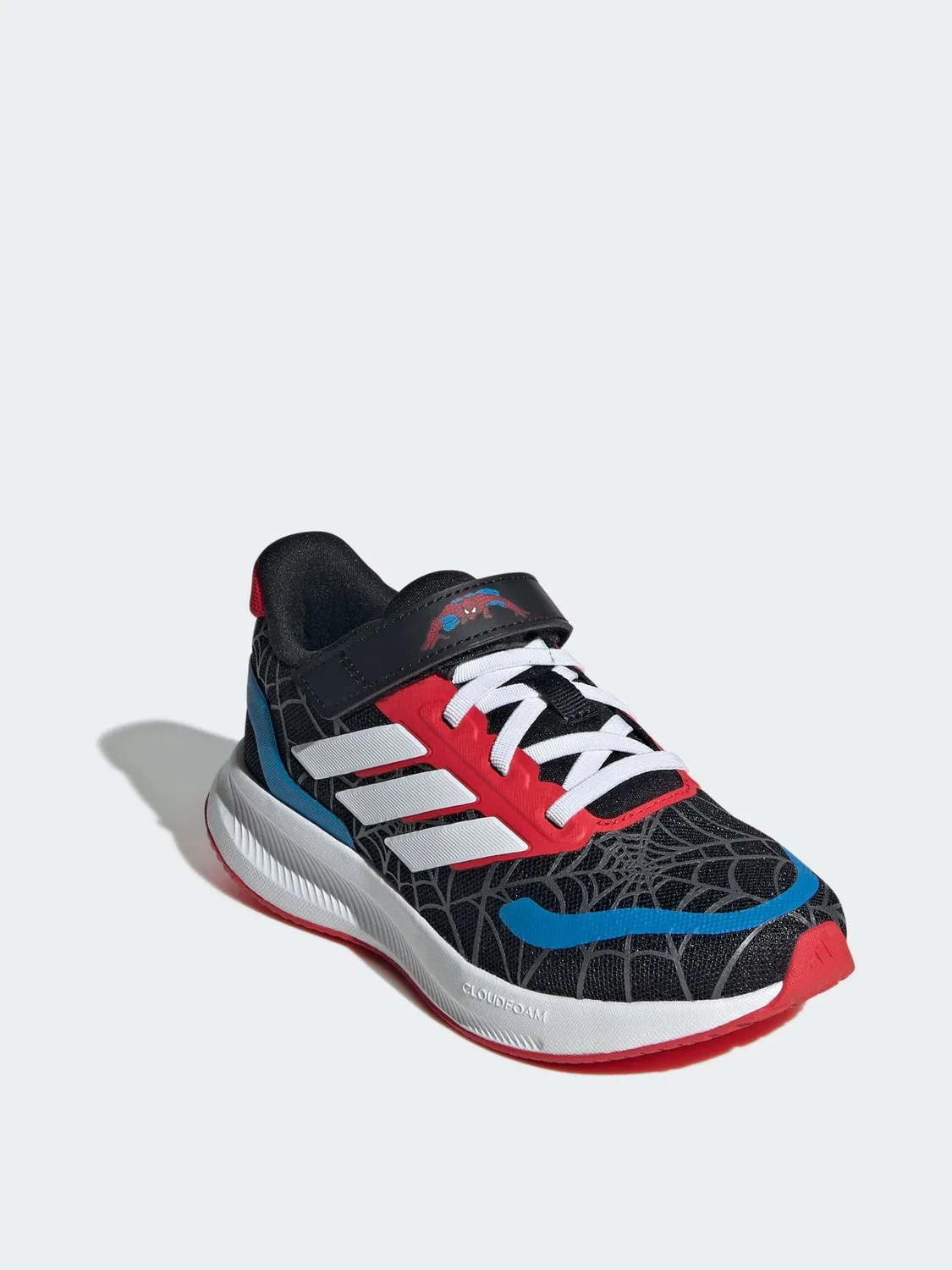 Кроссовки детские Spider-Man Runfalcon adidas, черный — фото 3