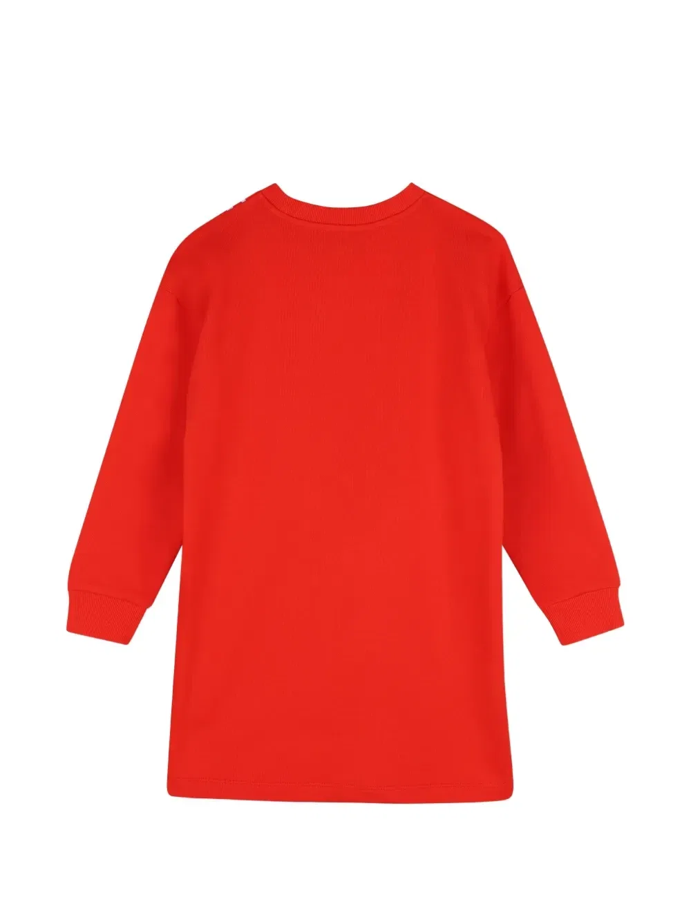 Платье с длинными рукавами и принтом Marc Jacobs Kids, красный — фото 2