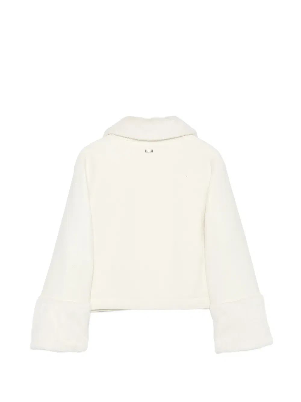 Куртка из искусственного меха Herno Kids, белый — фото 2