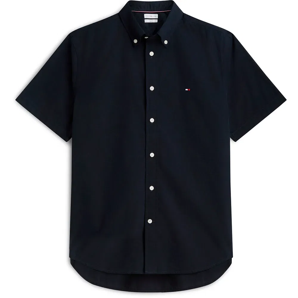 Рубашка с коротким рукавом Core Flex Tommy Hilfiger, синий