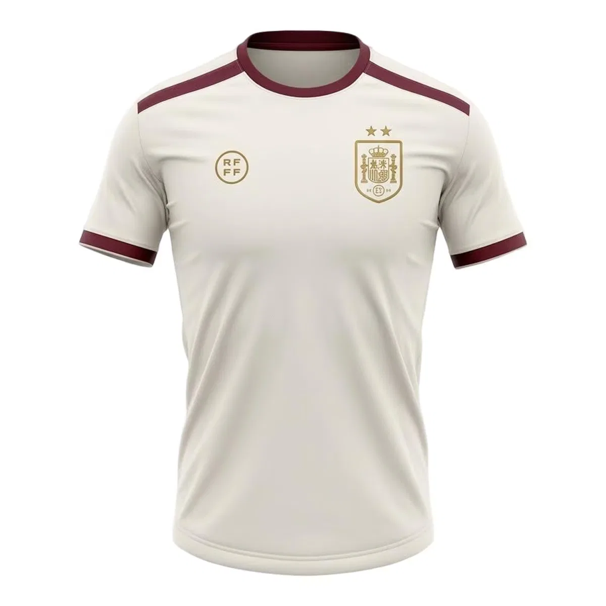 Футболка, Away, RFEF, кремовый