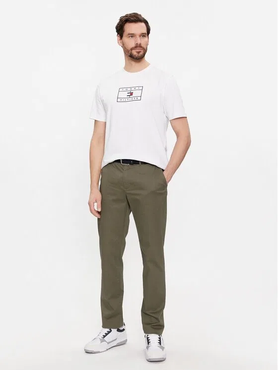 Футболка regular fit Big Graphic Tommy Hilfiger, белый — фото 2
