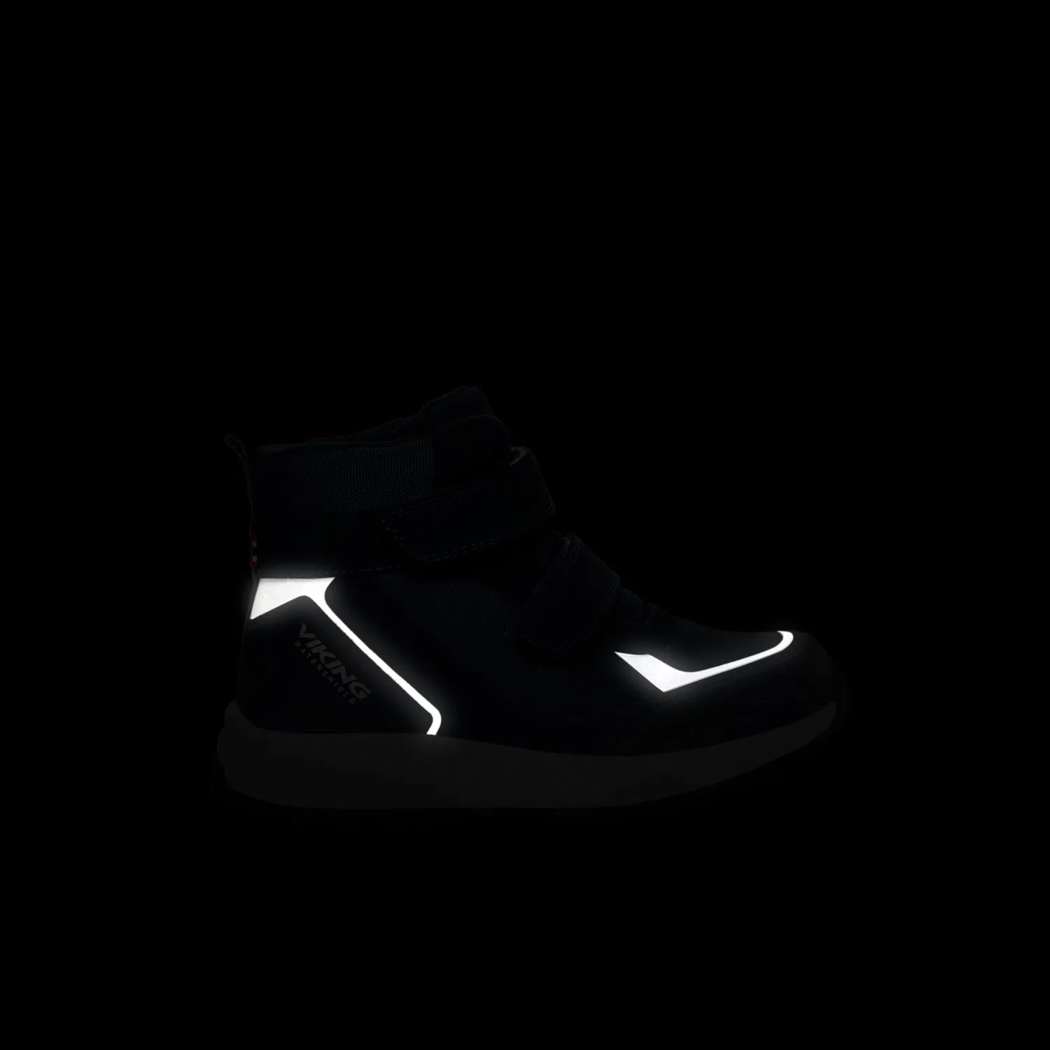 Детские кроссовки для мальчиков с подсветкой Equip Glow WP 2V Viking, Grey — фото 4