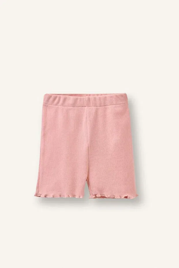 Детские шорты для девочек трикотажные Defacto, Pink-Pn113