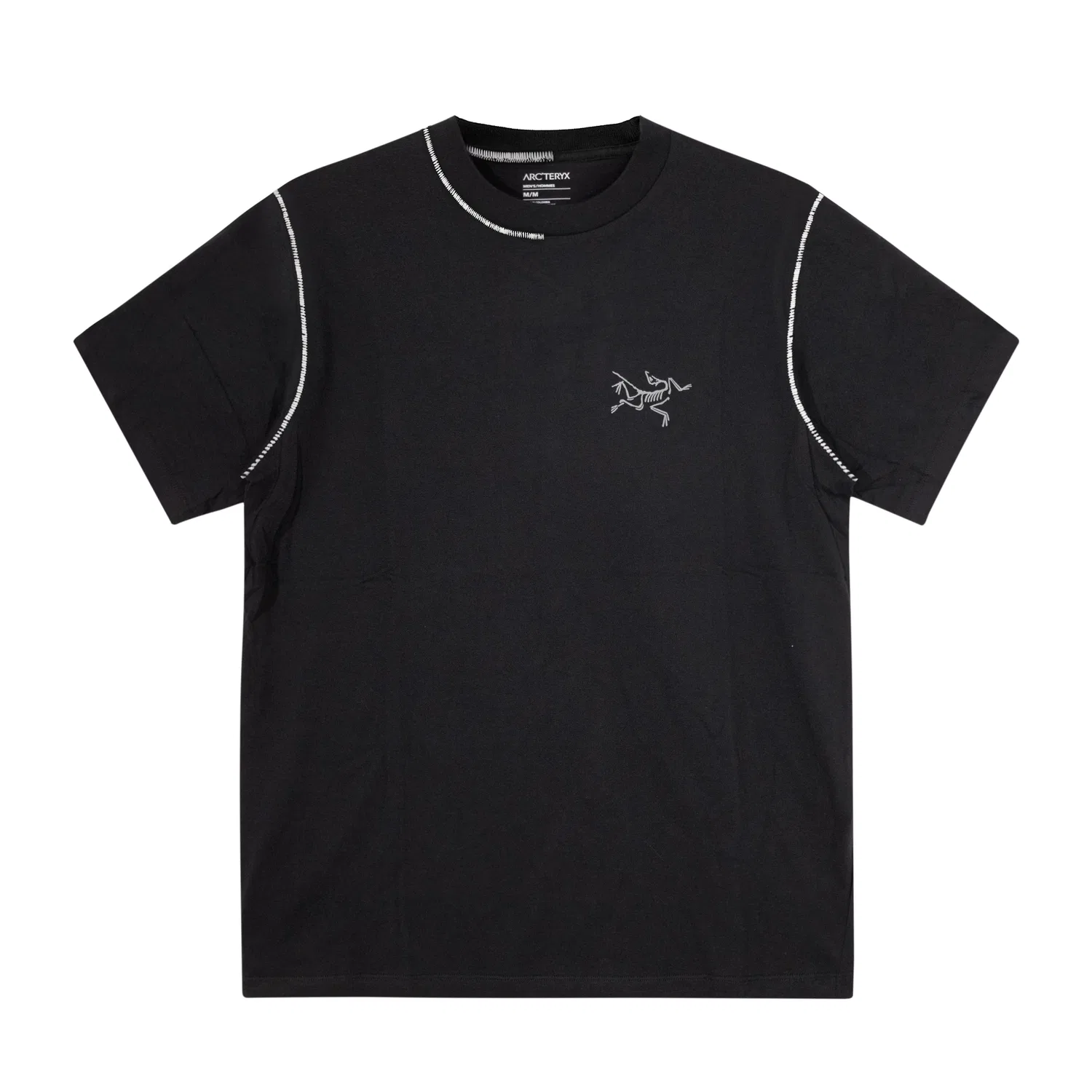 Мужская футболка с коротким рукавом Arcteryx, черный