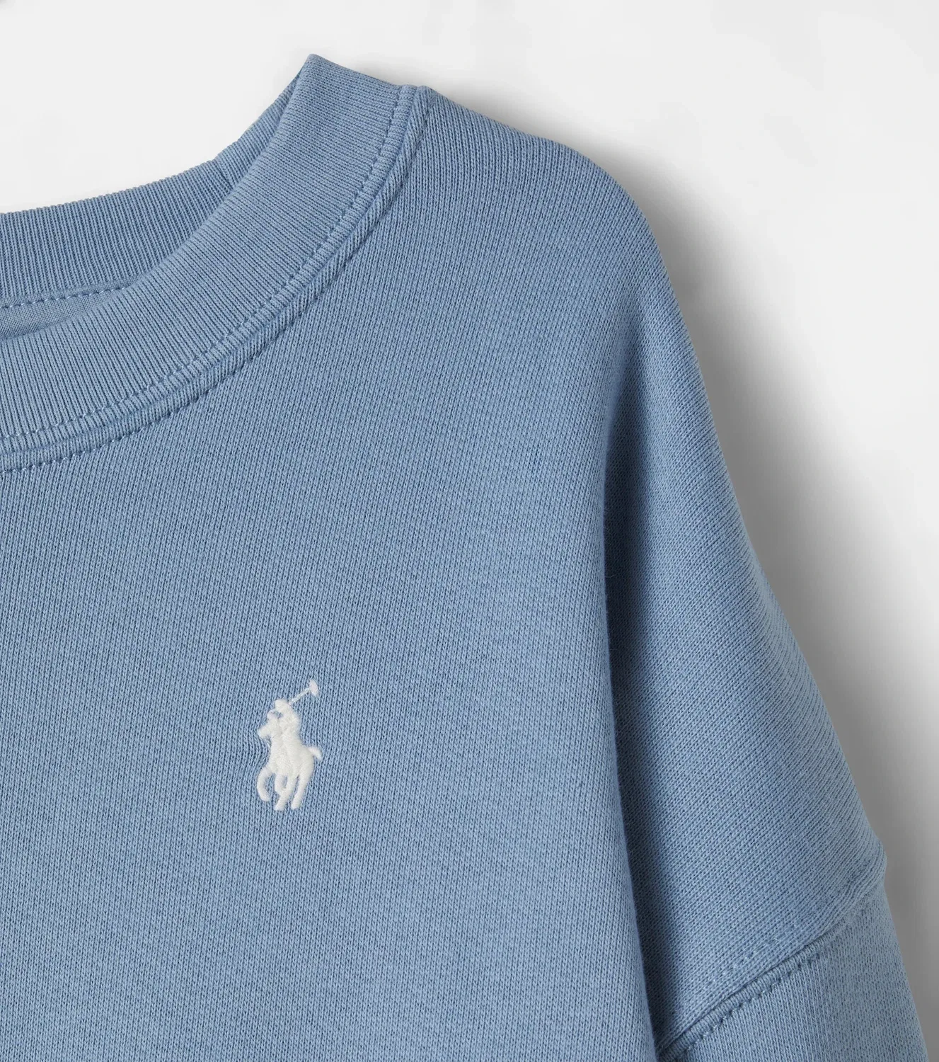 Толстовка хлопковая с принтом Polo Ralph Lauren Kids, синий — фото 4