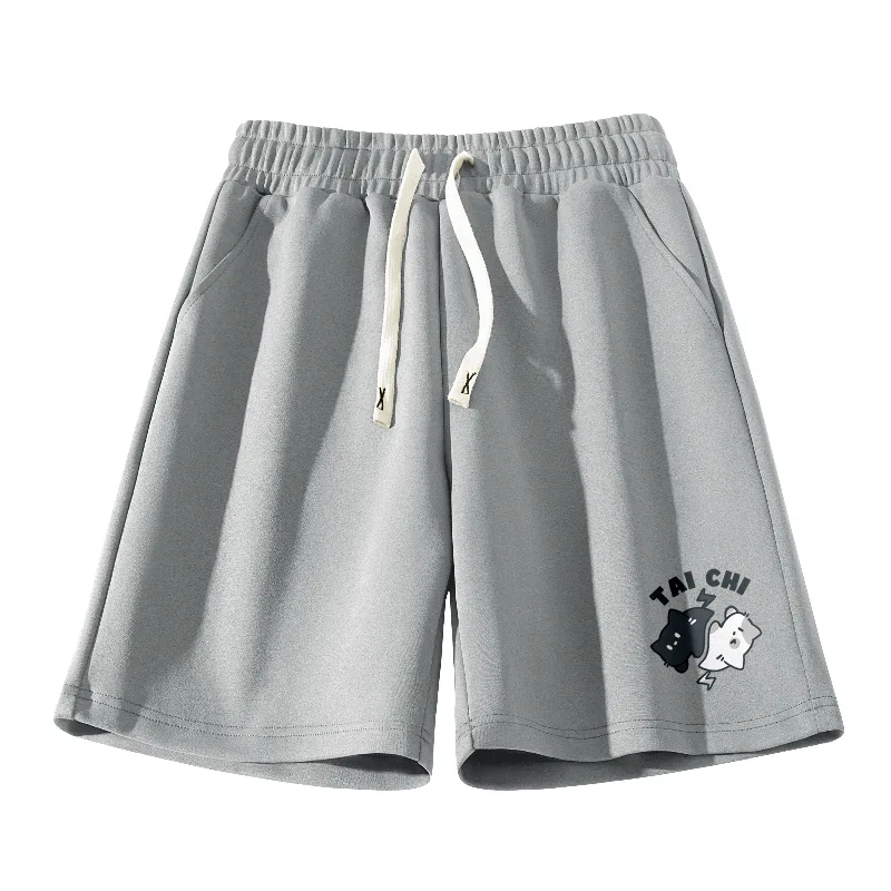 Детские шорты быстросохнущие с высокой эластичностью MINISO, Light Gray
