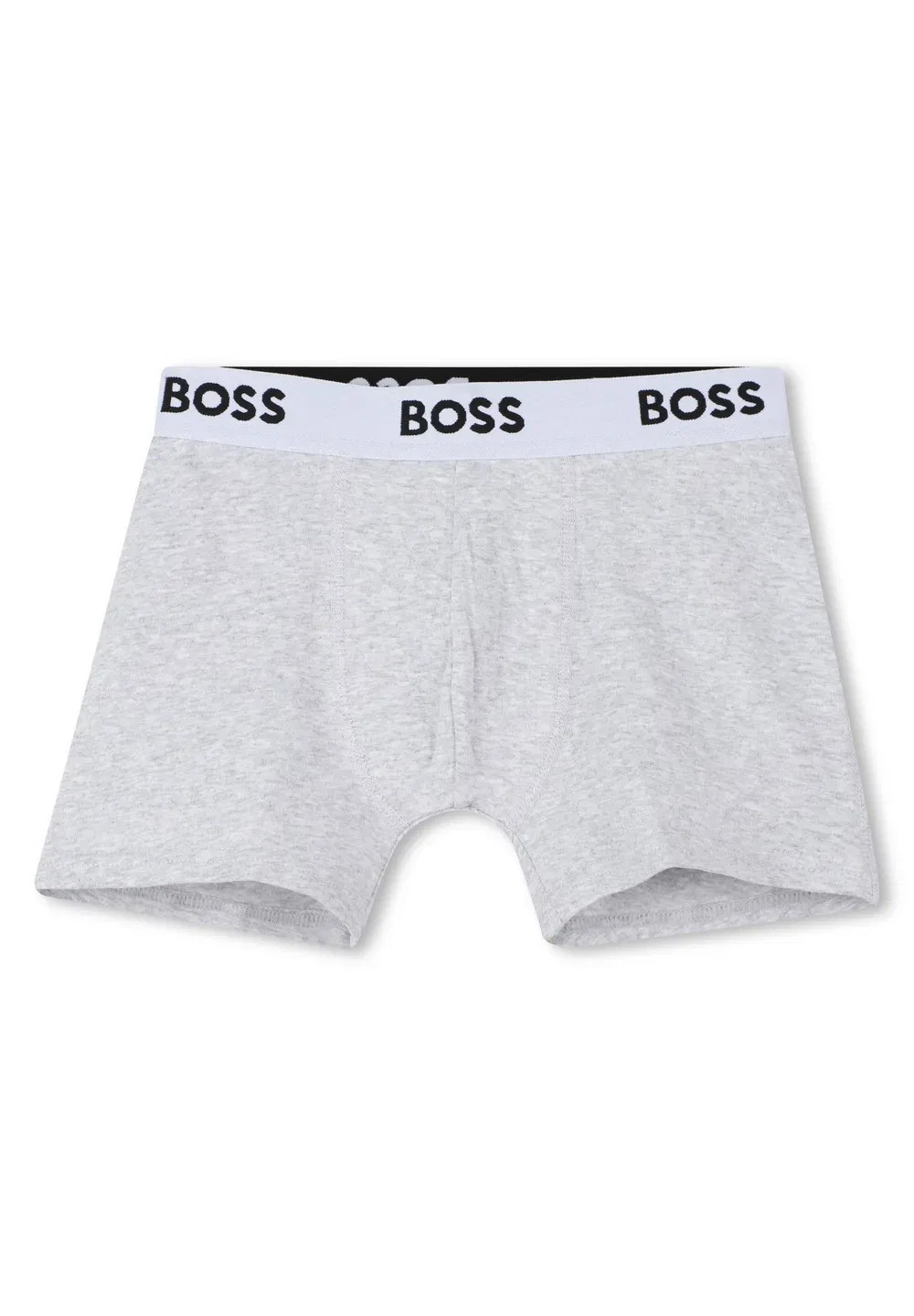 3 шт. - трусы Boss Kidswear, Chine Grey — фото 3
