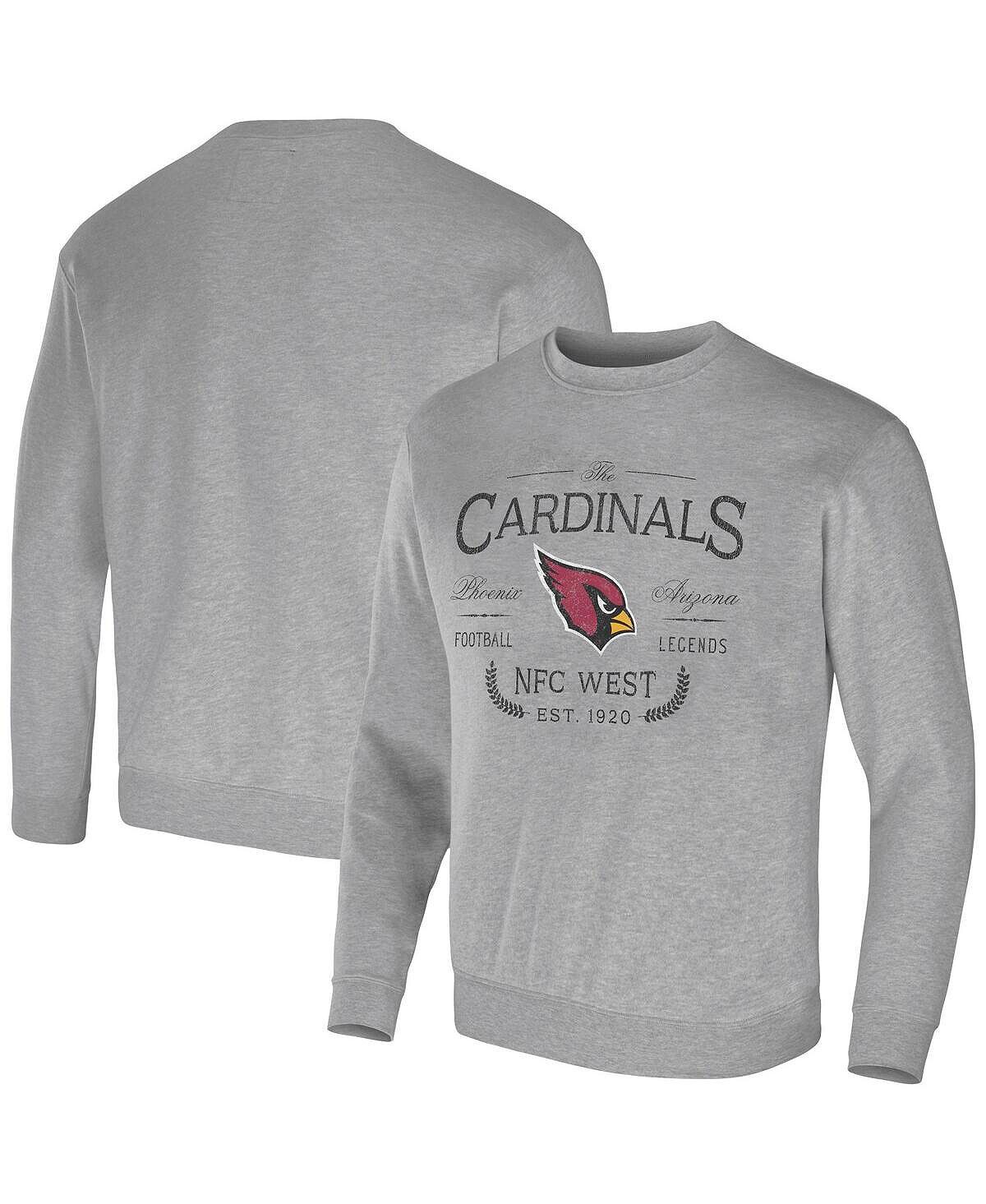 

Мужская коллекция nfl x darius rucker от heather grey arizona cardinals пуловер толстовка Fanatics, мульти