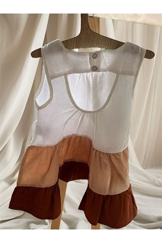 Детское платье для девочек льняное Linen 1-5 years old girl dress -child dress 1-5 years range Baby, Linen — фото 3