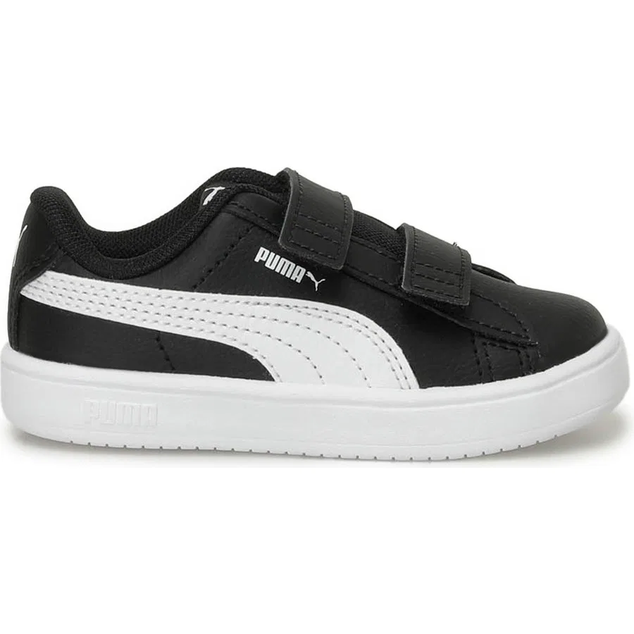 Кроссовки детские с липучкой Rickie Classic V Inf Puma, Бело-розовый