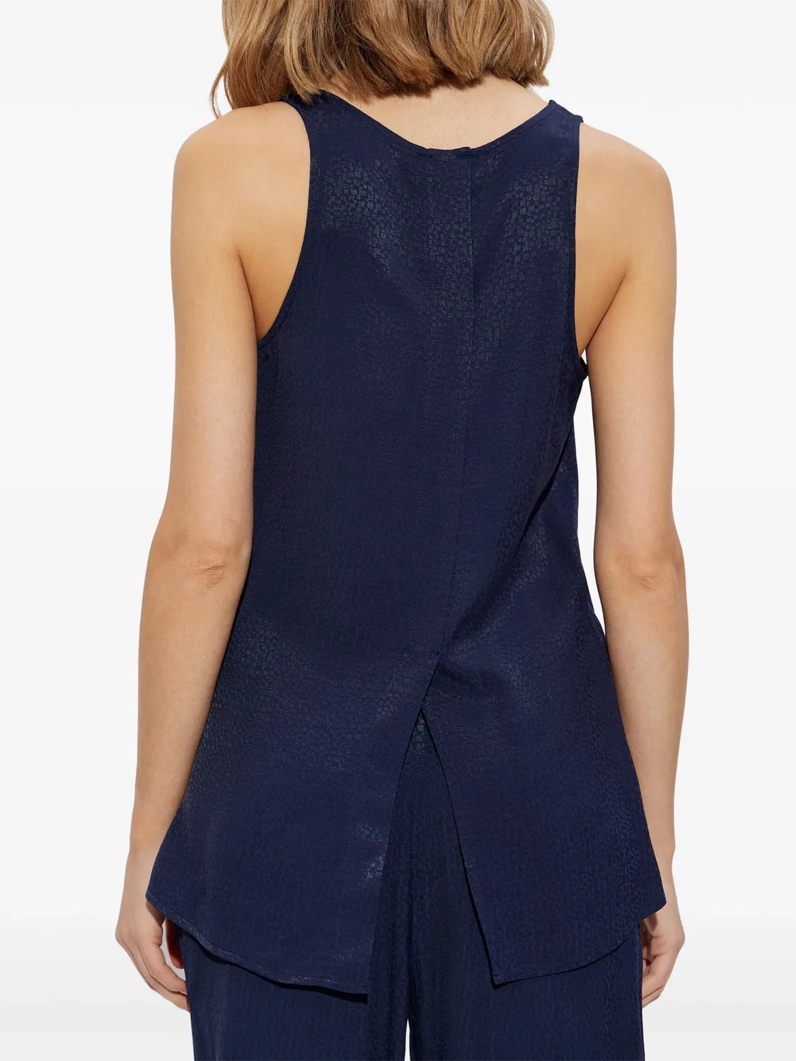 Блузка Armure Emporio Armani, синий — фото 2