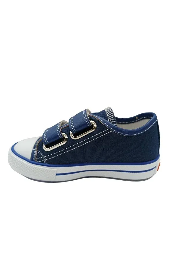 Детские туфли для девочек со световым эффектом Alf Bebe, Navy Blue — фото 3