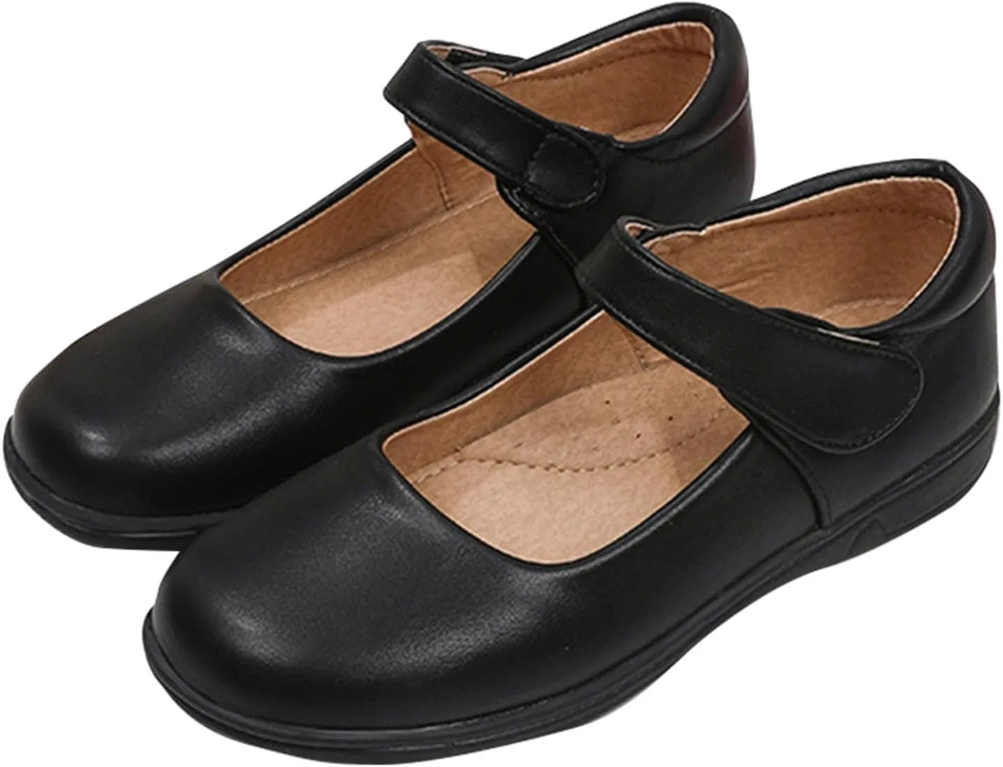 Детские балетки для девочек с блестками Mary Jane Flat, Brown