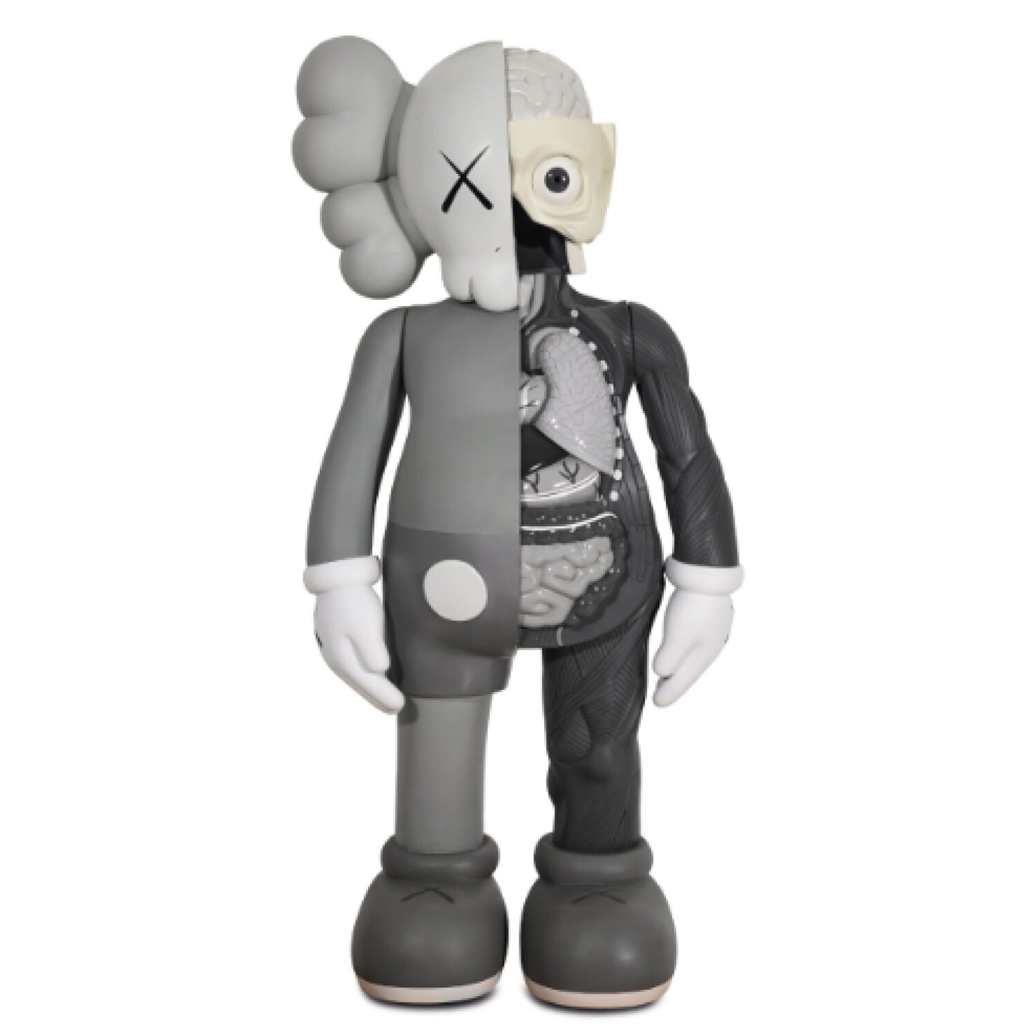 

Виниловая фигурка Kaws Dissected Companion 5YL, серый