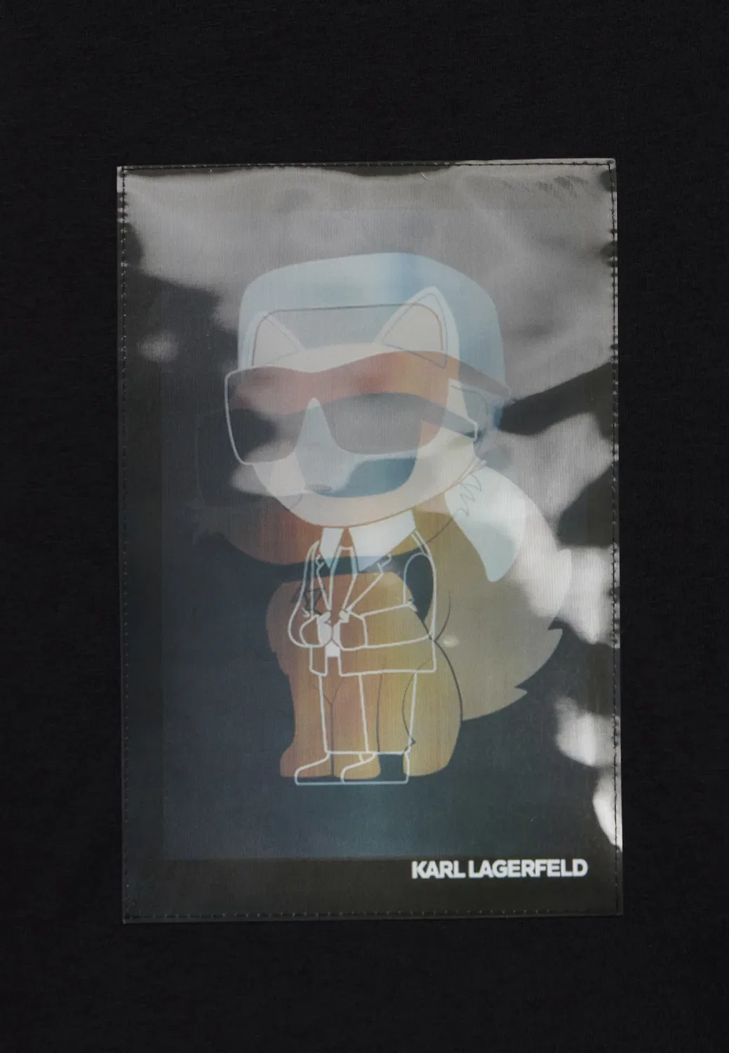 Tee manches longues unisex - футболка с длинными рукавами Karl Lagerfeld Kids, Black — фото 3